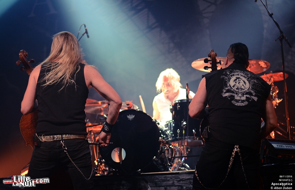 Apocalyptica + Dagoba à l’Aéronef en live - photo n°16
