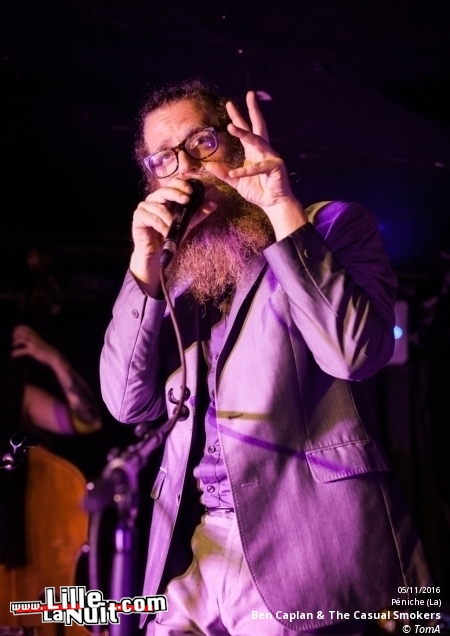 Ben Caplan & The Casual Smokers à la Péniche Lille en live - photo n°16