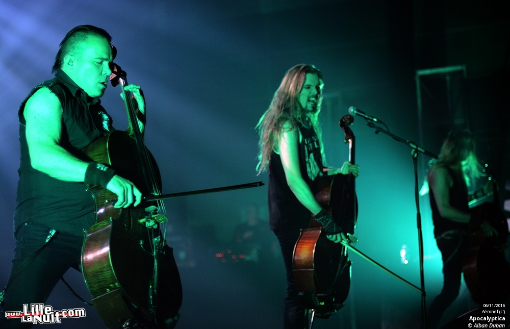 Apocalyptica + Dagoba à l’Aéronef en live - photo n°10