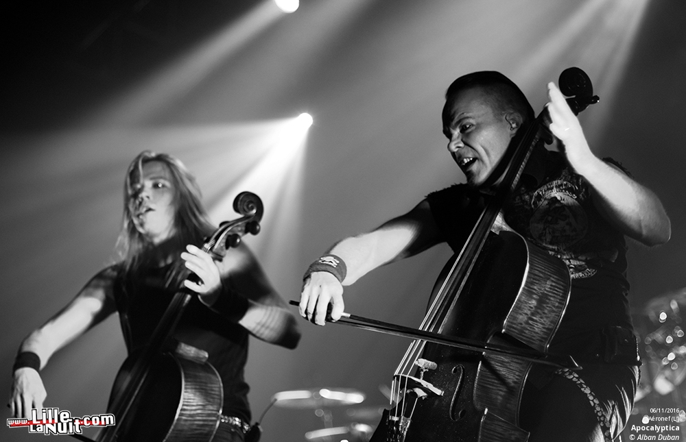 Apocalyptica + Dagoba à l’Aéronef en live - photo n°7
