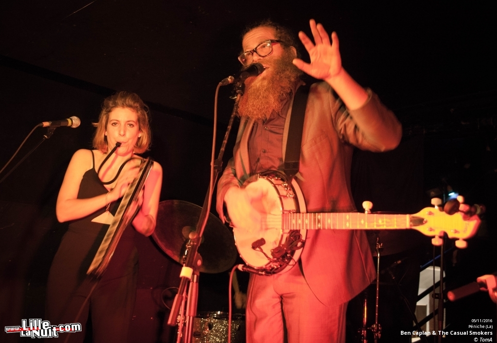 Ben Caplan & The Casual Smokers à la Péniche Lille en live - photo n°10