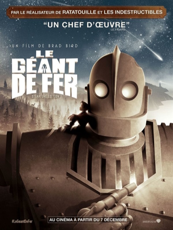 Le Géant de Fer : Un classique de l&rsquo;animation du papa de Ratatouille &#8211; produit par le guitariste de The Who