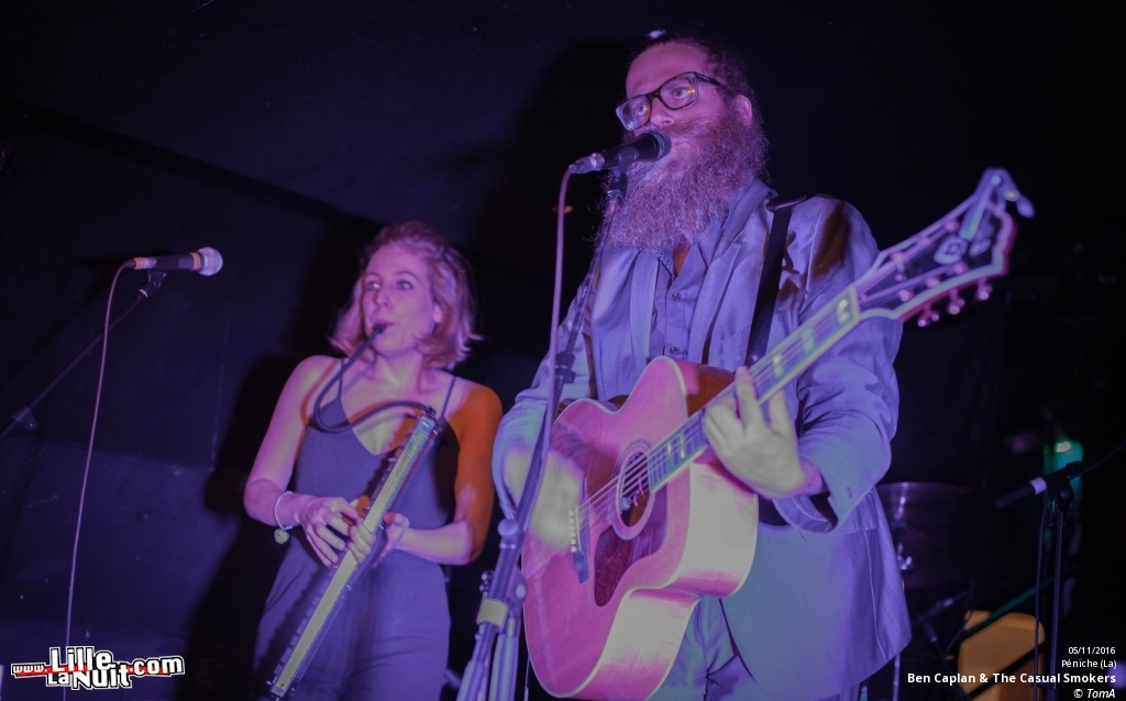 Ben Caplan & The Casual Smokers à la Péniche Lille en live - photo n°3