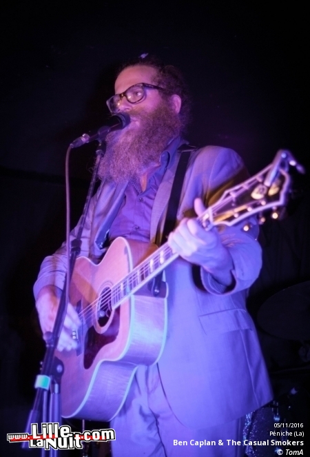 Ben Caplan & The Casual Smokers à la Péniche Lille en live - photo n°13