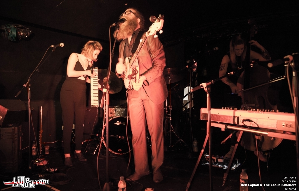 Ben Caplan & The Casual Smokers à la Péniche Lille en live - photo n°11