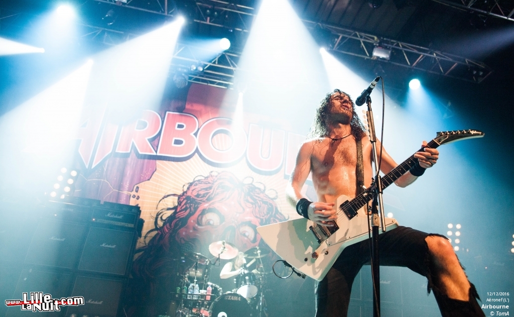 Airbourne + LeoGun + Palace Of The King à l’Aéronef en live - photo n°26