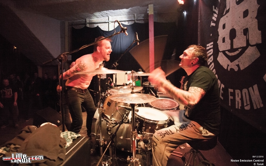 The Butcher’s Rodeo + Bunker Project + Noise Emission Control + Krazy Lizzy au Red Studio de Douai en live - photo n°2