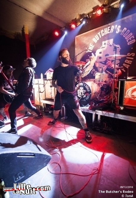 The Butcher’s Rodeo + Bunker Project + Noise Emission Control + Krazy Lizzy au Red Studio de Douai en live - photo n°3