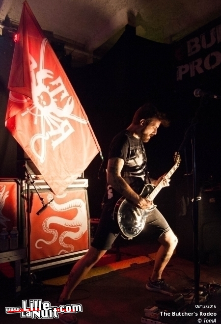 The Butcher’s Rodeo + Bunker Project + Noise Emission Control + Krazy Lizzy au Red Studio de Douai en live - photo n°27
