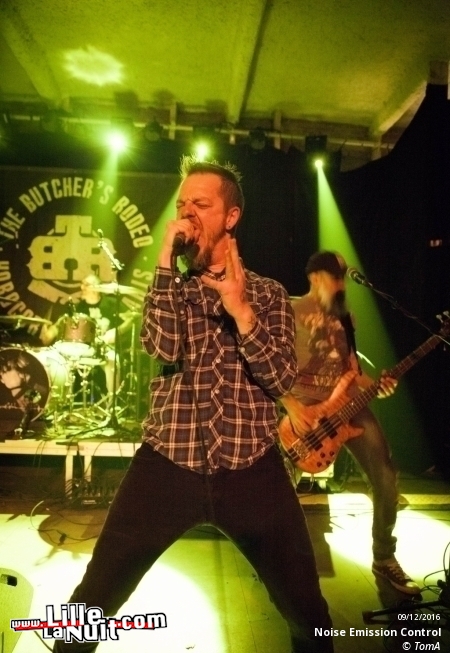 The Butcher’s Rodeo + Bunker Project + Noise Emission Control + Krazy Lizzy au Red Studio de Douai en live - photo n°1
