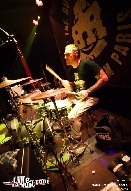 The Butcher’s Rodeo + Bunker Project + Noise Emission Control + Krazy Lizzy au Red Studio de Douai en live - photo n°14