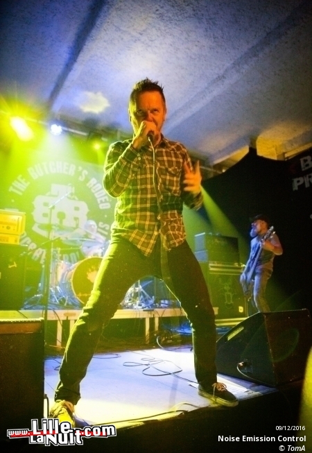 The Butcher’s Rodeo + Bunker Project + Noise Emission Control + Krazy Lizzy au Red Studio de Douai en live - photo n°13