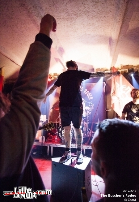 The Butcher’s Rodeo + Bunker Project + Noise Emission Control + Krazy Lizzy au Red Studio de Douai en live - photo n°22