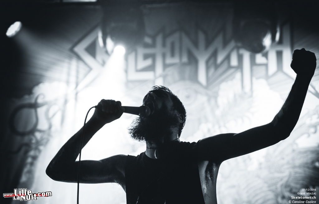 Kvelertak + Skeletonwitch au Grand Mix en live - photo n°6