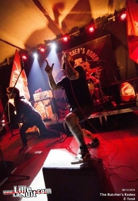 The Butcher’s Rodeo + Bunker Project + Noise Emission Control + Krazy Lizzy au Red Studio de Douai en live - photo n°26