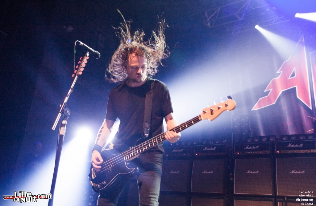 Airbourne + LeoGun + Palace Of The King à l’Aéronef en live - photo n°2