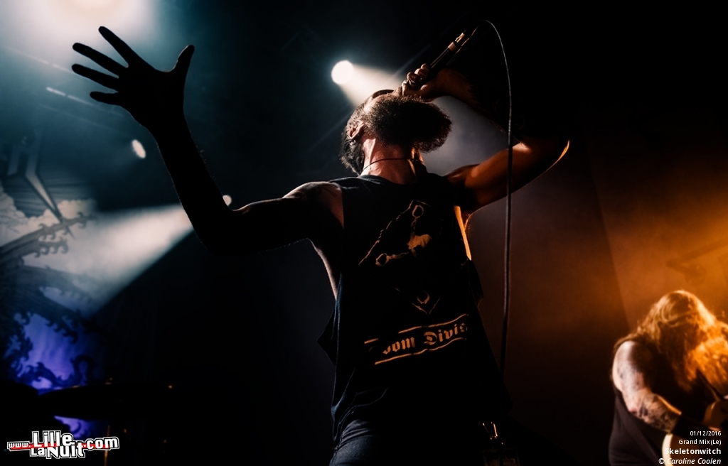 Kvelertak + Skeletonwitch au Grand Mix en live - photo n°4