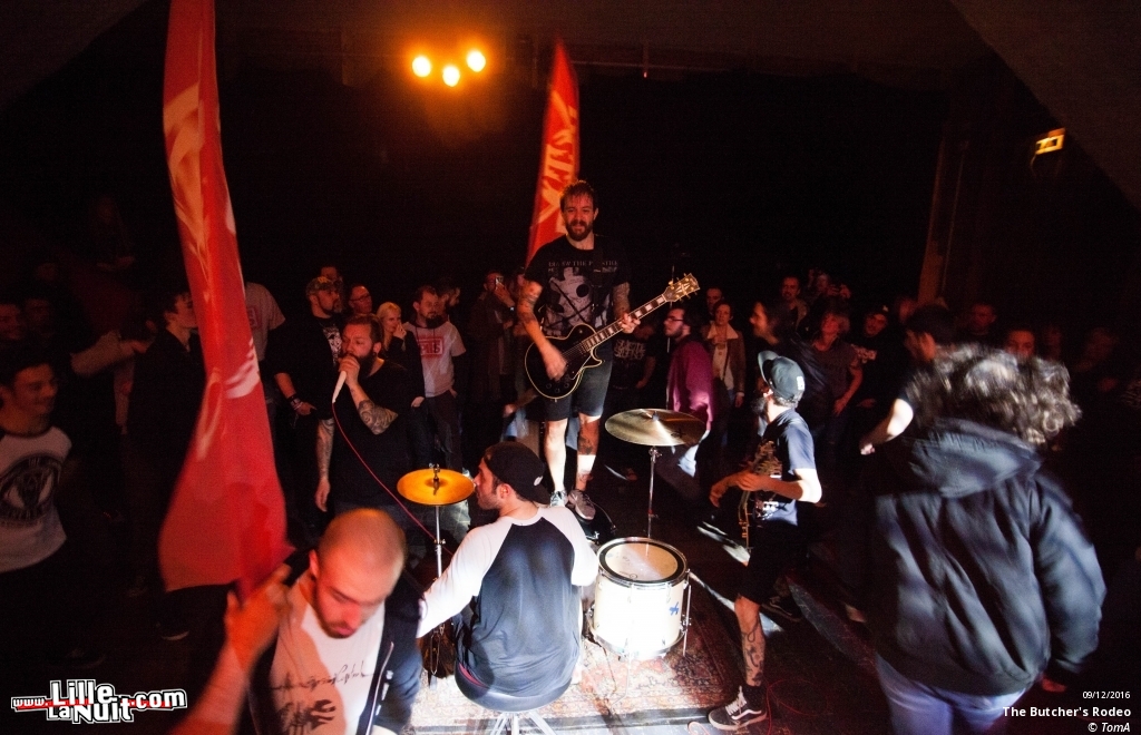 The Butcher’s Rodeo + Bunker Project + Noise Emission Control + Krazy Lizzy au Red Studio de Douai en live - photo n°29