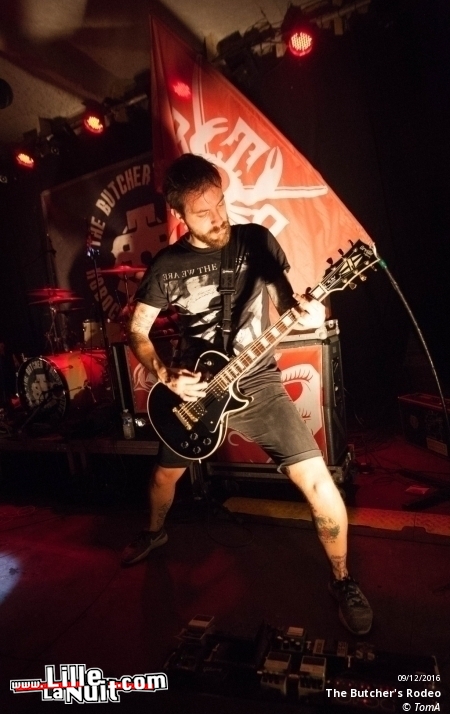The Butcher’s Rodeo + Bunker Project + Noise Emission Control + Krazy Lizzy au Red Studio de Douai en live - photo n°10