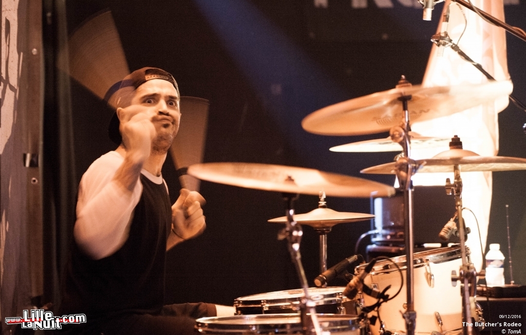The Butcher’s Rodeo + Bunker Project + Noise Emission Control + Krazy Lizzy au Red Studio de Douai en live - photo n°8
