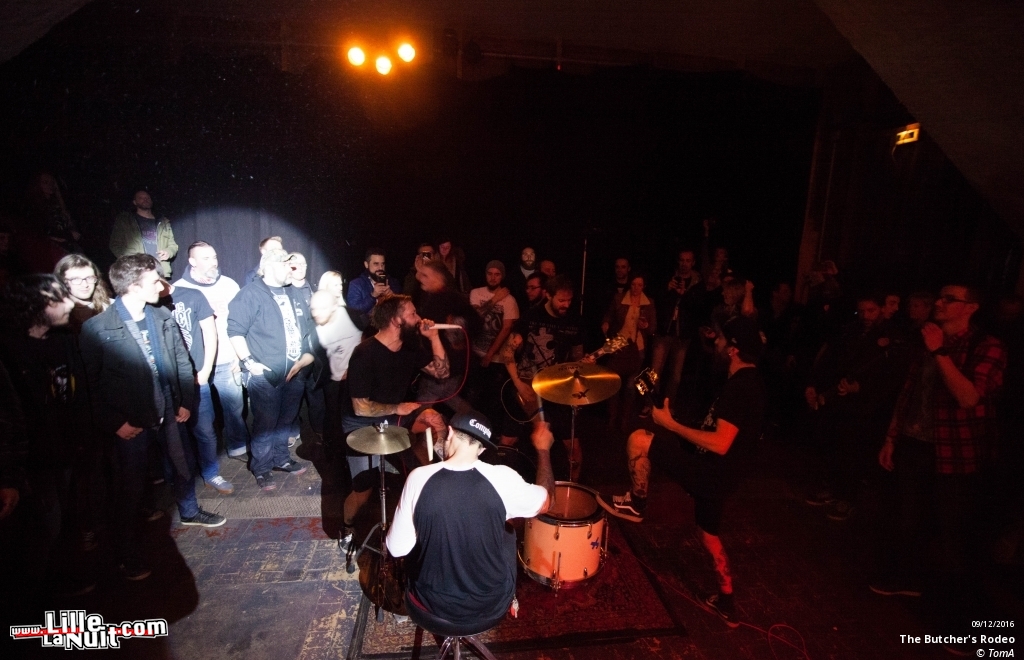 The Butcher’s Rodeo + Bunker Project + Noise Emission Control + Krazy Lizzy au Red Studio de Douai en live - photo n°33
