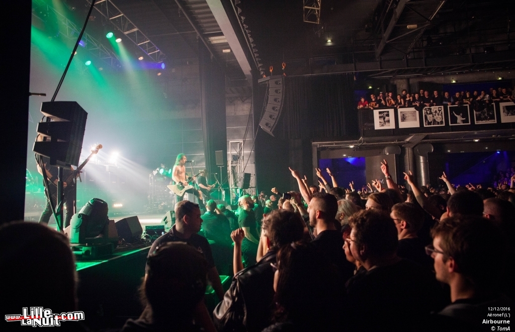 Airbourne + LeoGun + Palace Of The King à l’Aéronef en live - photo n°28