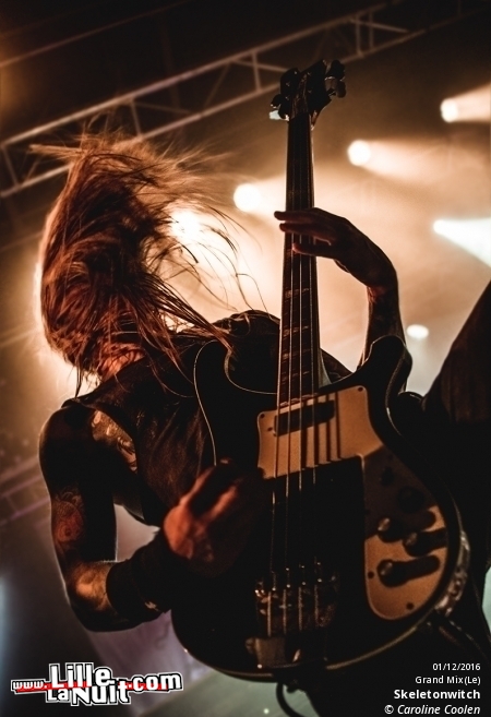 Kvelertak + Skeletonwitch au Grand Mix en live - photo n°1