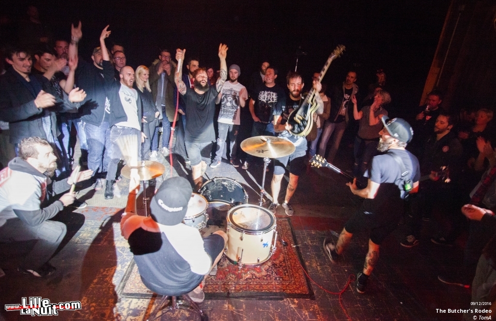 The Butcher’s Rodeo + Bunker Project + Noise Emission Control + Krazy Lizzy au Red Studio de Douai en live - photo n°1