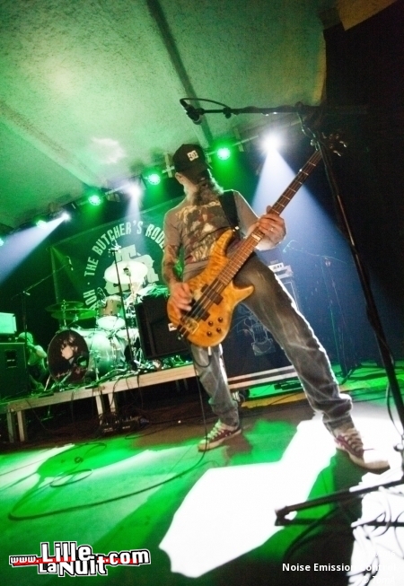 The Butcher’s Rodeo + Bunker Project + Noise Emission Control + Krazy Lizzy au Red Studio de Douai en live - photo n°5