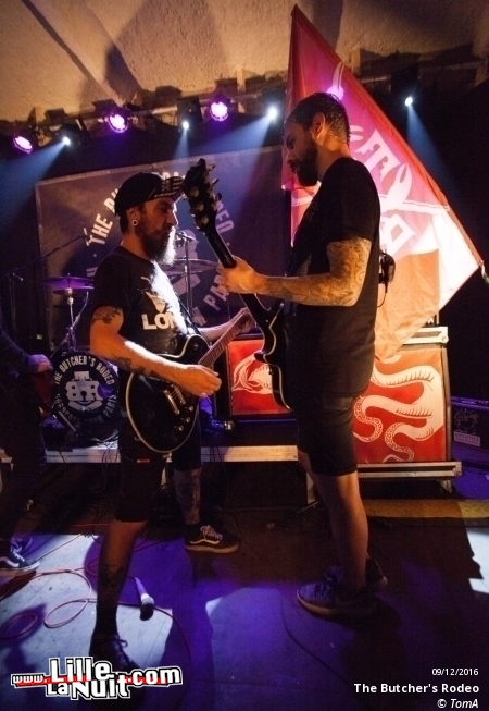 The Butcher’s Rodeo + Bunker Project + Noise Emission Control + Krazy Lizzy au Red Studio de Douai en live - photo n°2