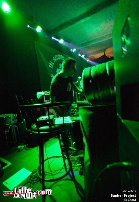 The Butcher’s Rodeo + Bunker Project + Noise Emission Control + Krazy Lizzy au Red Studio de Douai en live - photo n°2