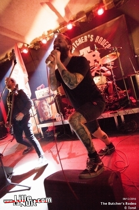 The Butcher’s Rodeo + Bunker Project + Noise Emission Control + Krazy Lizzy au Red Studio de Douai en live - photo n°25