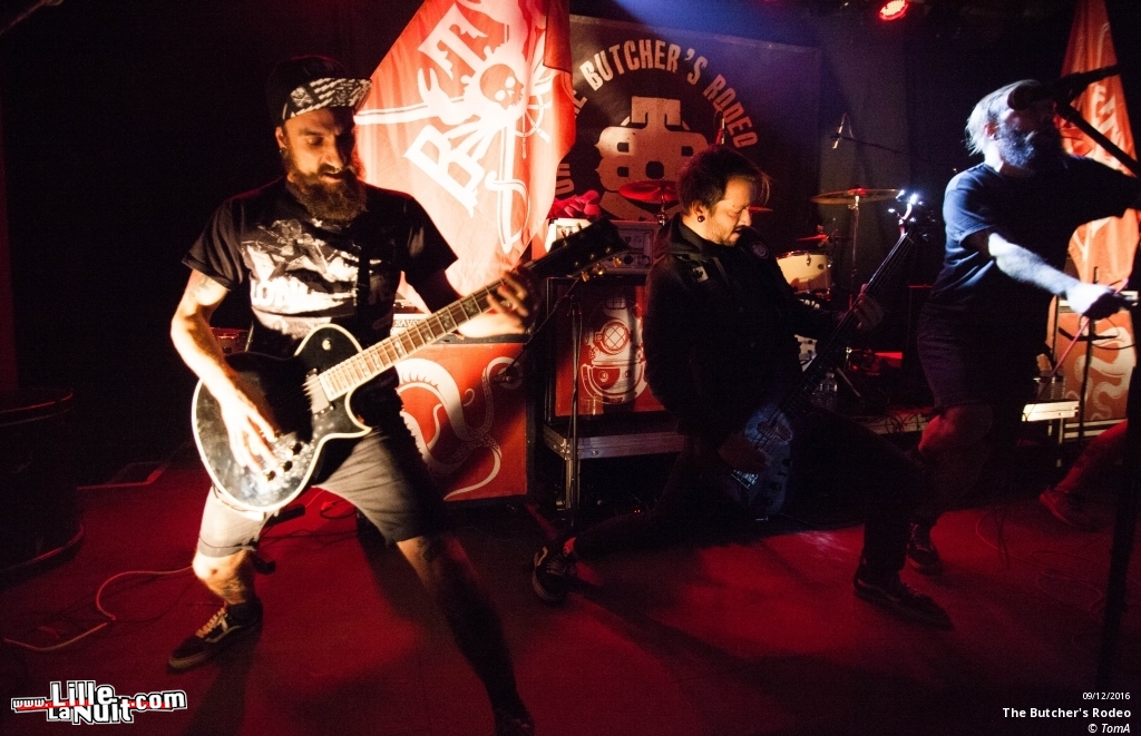 The Butcher’s Rodeo + Bunker Project + Noise Emission Control + Krazy Lizzy au Red Studio de Douai en live - photo n°32