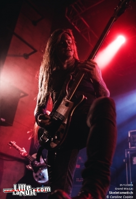 Kvelertak + Skeletonwitch au Grand Mix en live - photo n°2