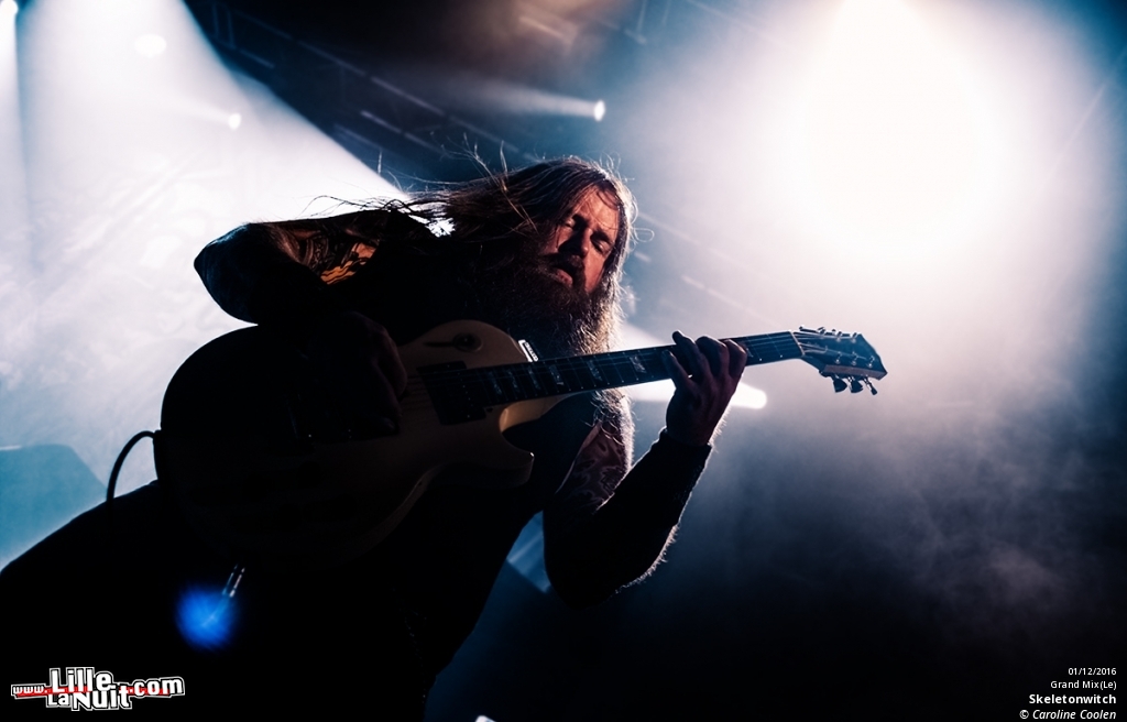 Kvelertak + Skeletonwitch au Grand Mix en live - photo n°5