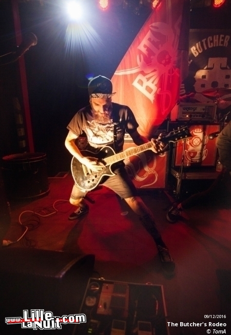 The Butcher’s Rodeo + Bunker Project + Noise Emission Control + Krazy Lizzy au Red Studio de Douai en live - photo n°11