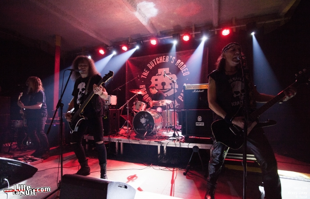 The Butcher’s Rodeo + Bunker Project + Noise Emission Control + Krazy Lizzy au Red Studio de Douai en live - photo n°6