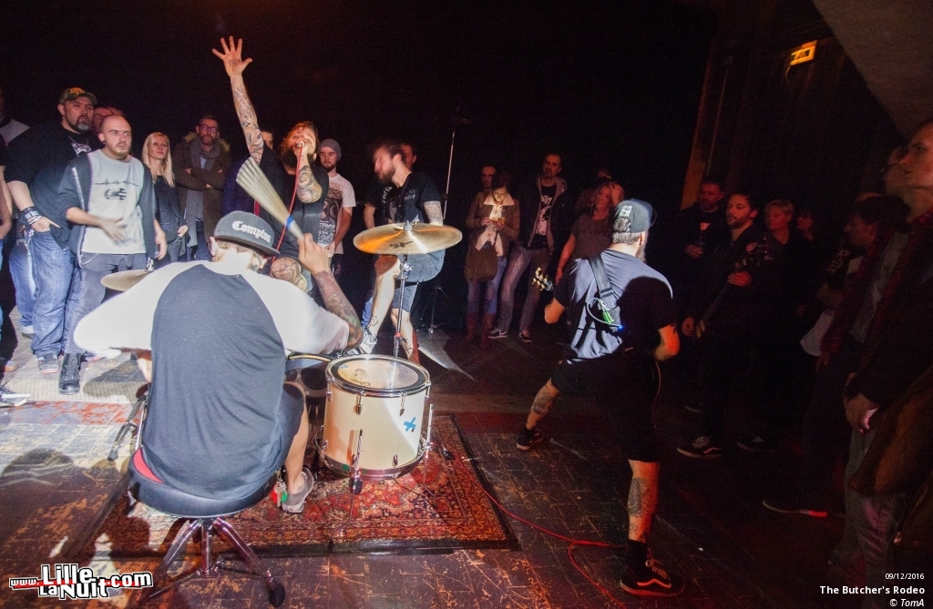 The Butcher’s Rodeo + Bunker Project + Noise Emission Control + Krazy Lizzy au Red Studio de Douai en live - photo n°15