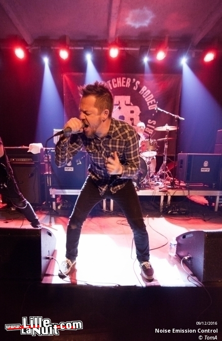 The Butcher’s Rodeo + Bunker Project + Noise Emission Control + Krazy Lizzy au Red Studio de Douai en live - photo n°8