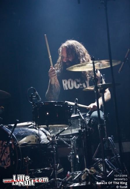 Airbourne + LeoGun + Palace Of The King à l’Aéronef en live - photo n°3