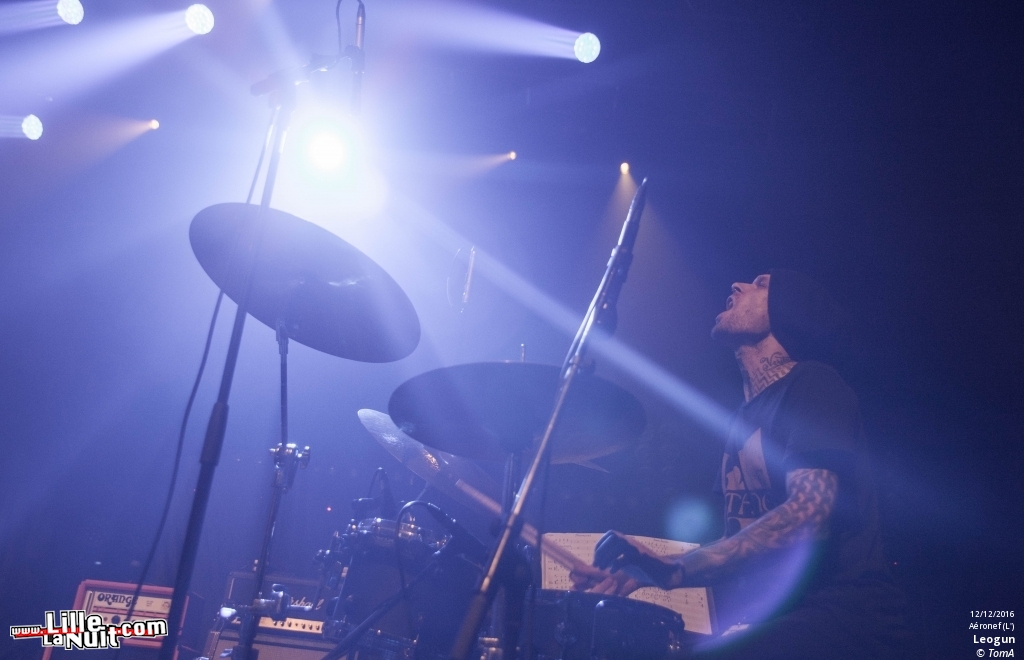 Airbourne + LeoGun + Palace Of The King à l’Aéronef en live - photo n°8