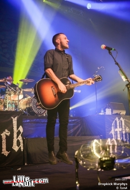 Dropkick Murphys + Slapshot + Skinny Lister à l’Aéronef en live - photo n°9