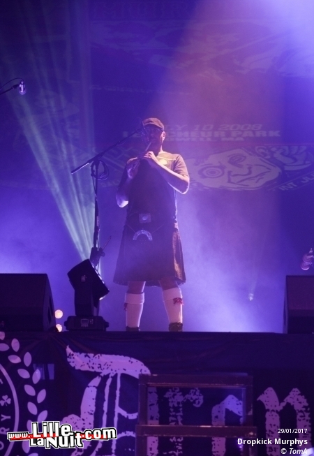 Dropkick Murphys + Slapshot + Skinny Lister à l’Aéronef en live - photo n°15