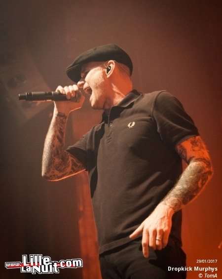 Dropkick Murphys + Slapshot + Skinny Lister à l’Aéronef en live - photo n°7