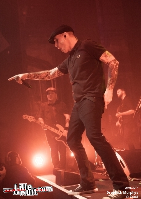 Dropkick Murphys + Slapshot + Skinny Lister à l’Aéronef en live - photo n°11