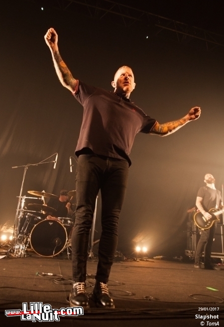 Dropkick Murphys + Slapshot + Skinny Lister à l’Aéronef en live - photo n°12