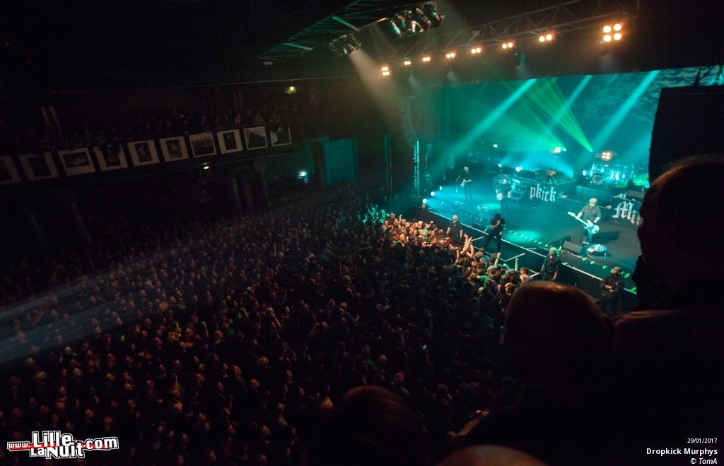 Dropkick Murphys + Slapshot + Skinny Lister à l’Aéronef en live - photo n°4