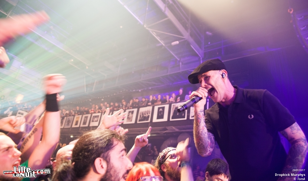 Dropkick Murphys + Slapshot + Skinny Lister à l’Aéronef en live - photo n°2