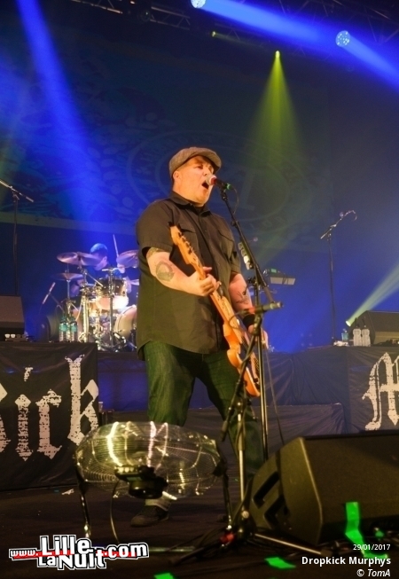 Dropkick Murphys + Slapshot + Skinny Lister à l’Aéronef en live - photo n°17