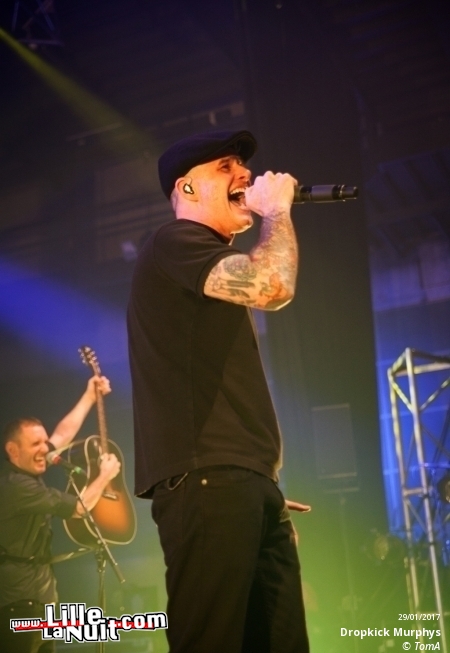 Dropkick Murphys + Slapshot + Skinny Lister à l’Aéronef en live - photo n°16